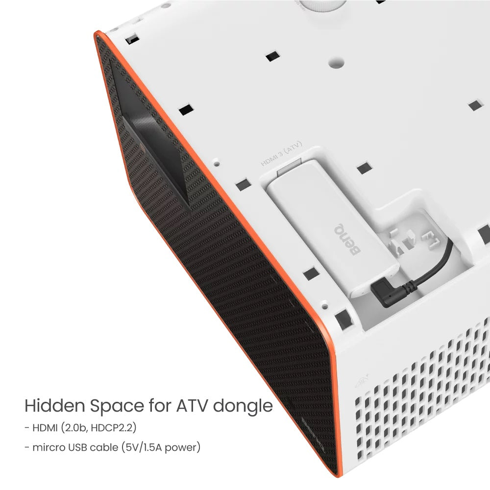 BenQ X3100i 4K Lifestyle 4LED Projector For Gaming At 240Hz 4.2ms 3300 Lumens w/ Built-In Speakers